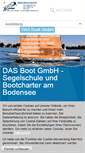 Mobile Screenshot of das-boot-gmbh.de